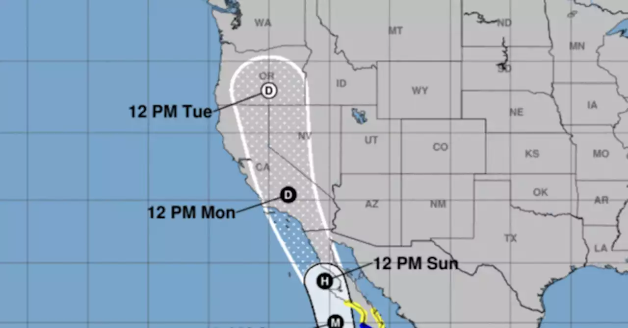 Hurricane Hilary Approaches Baja California; Tropical Storm Could Drench Southwest