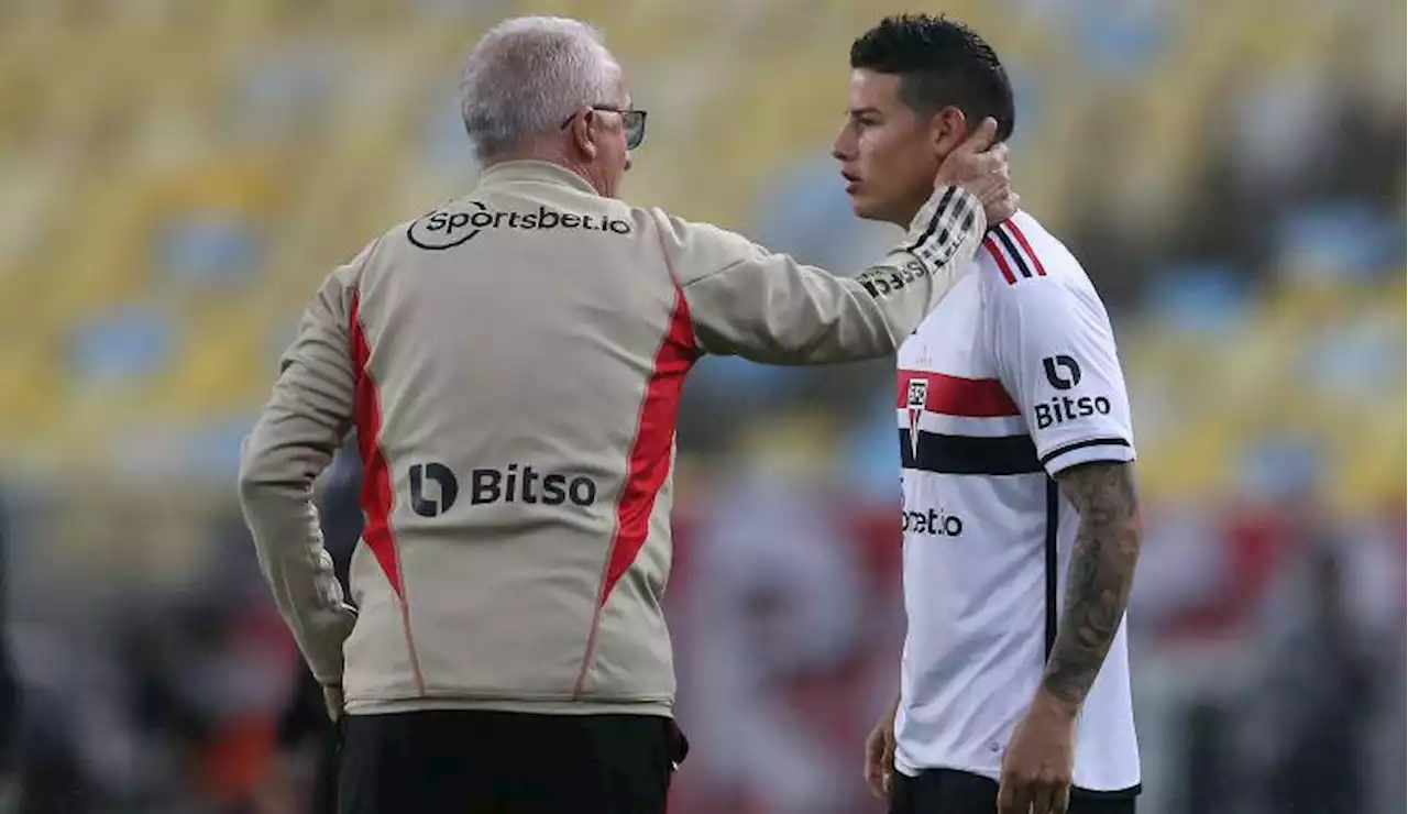 James Rodríguez tendría su primera titularidad con Sao Paulo