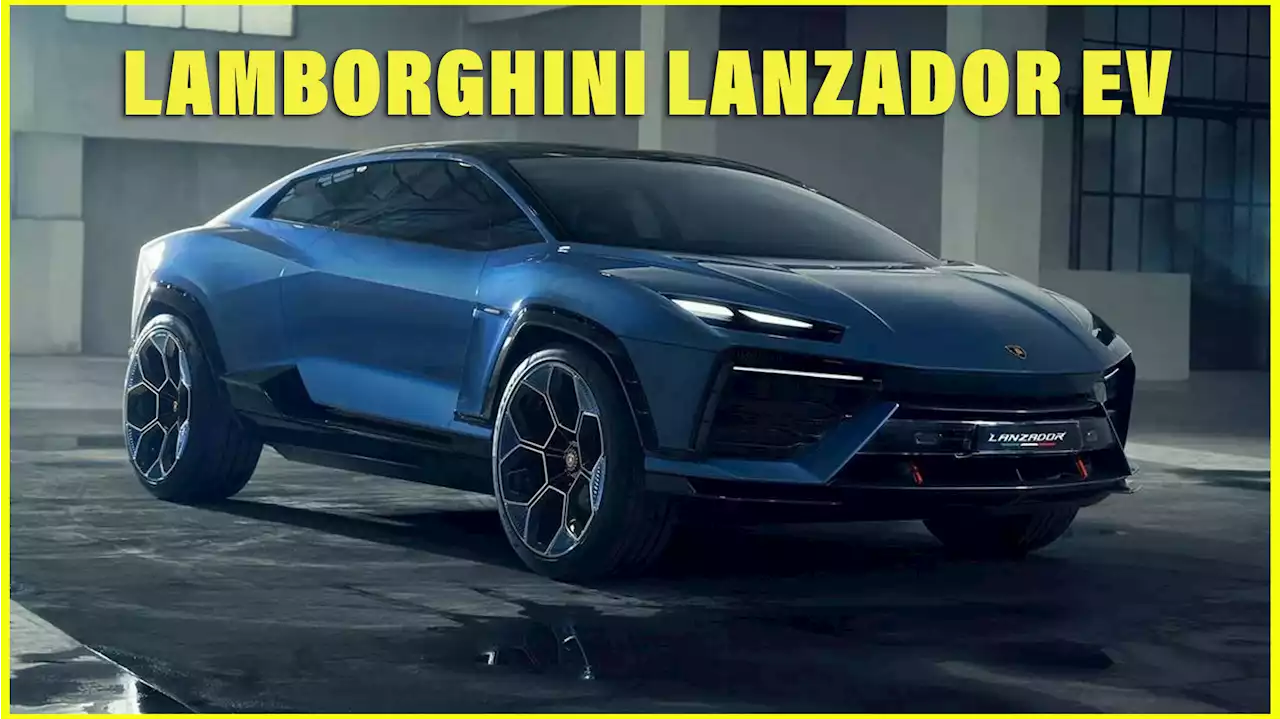 Lamborghini Lanzador Concept: Brand's First-Ever EV Unveiled In Leaked Photos