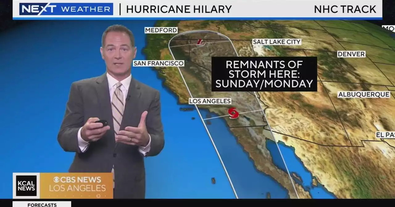 Hurricane Hilary: What can we expect here in Los Angeles?