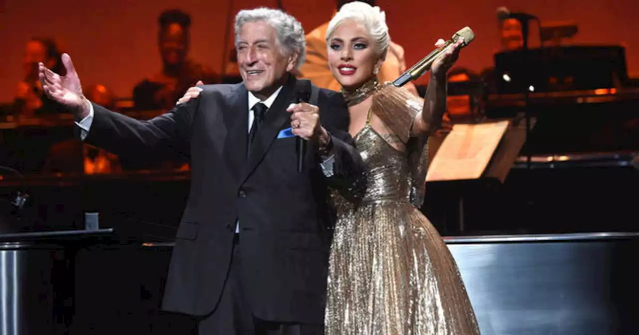 Tony Bennett and Lady Gaga in 2021