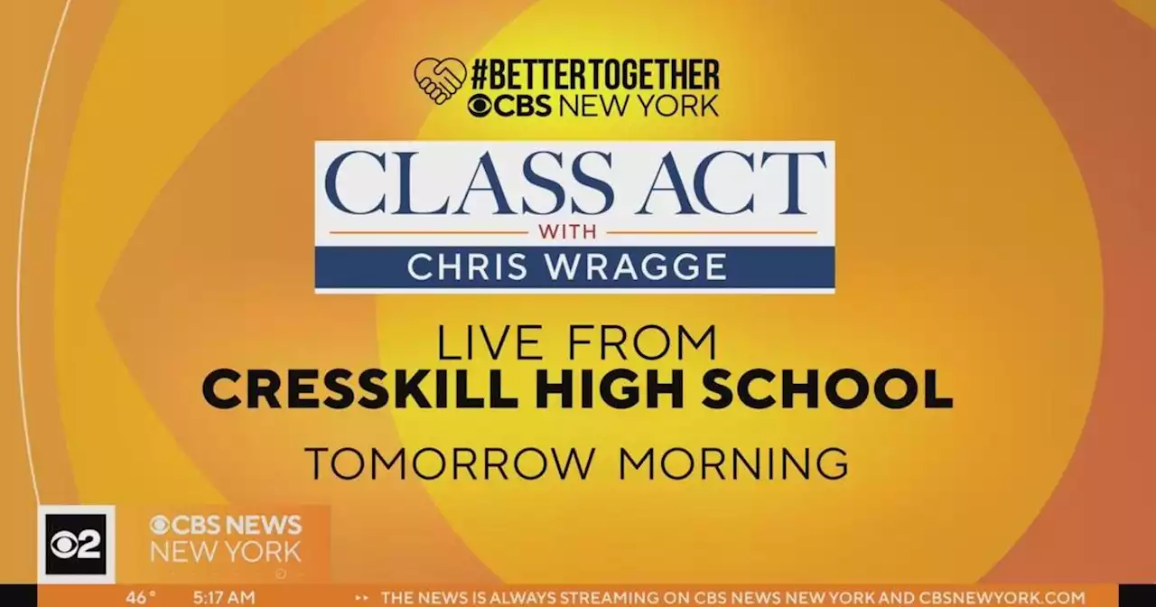 1 day away from our next Class Act with Chris Wragge