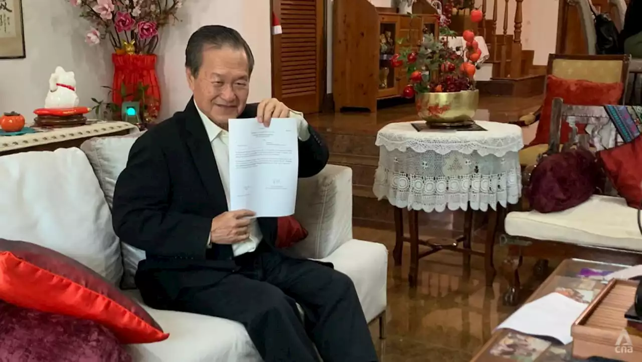 '2023 will be my time,' says Tan Kin Lian after qualifying for Presidential Election