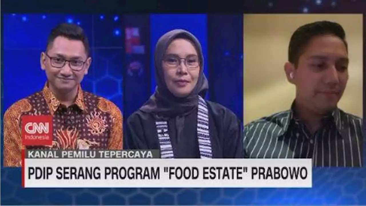 VIDEO: PDIP Serang Program 'Food Estate' Prabowo