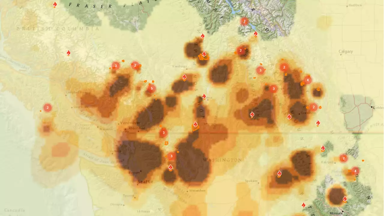 Wildfire smoke to reach Vancouver Island this weekend