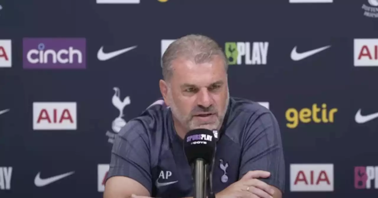 Ange responds to Tottenham fans protest with Celtic claim