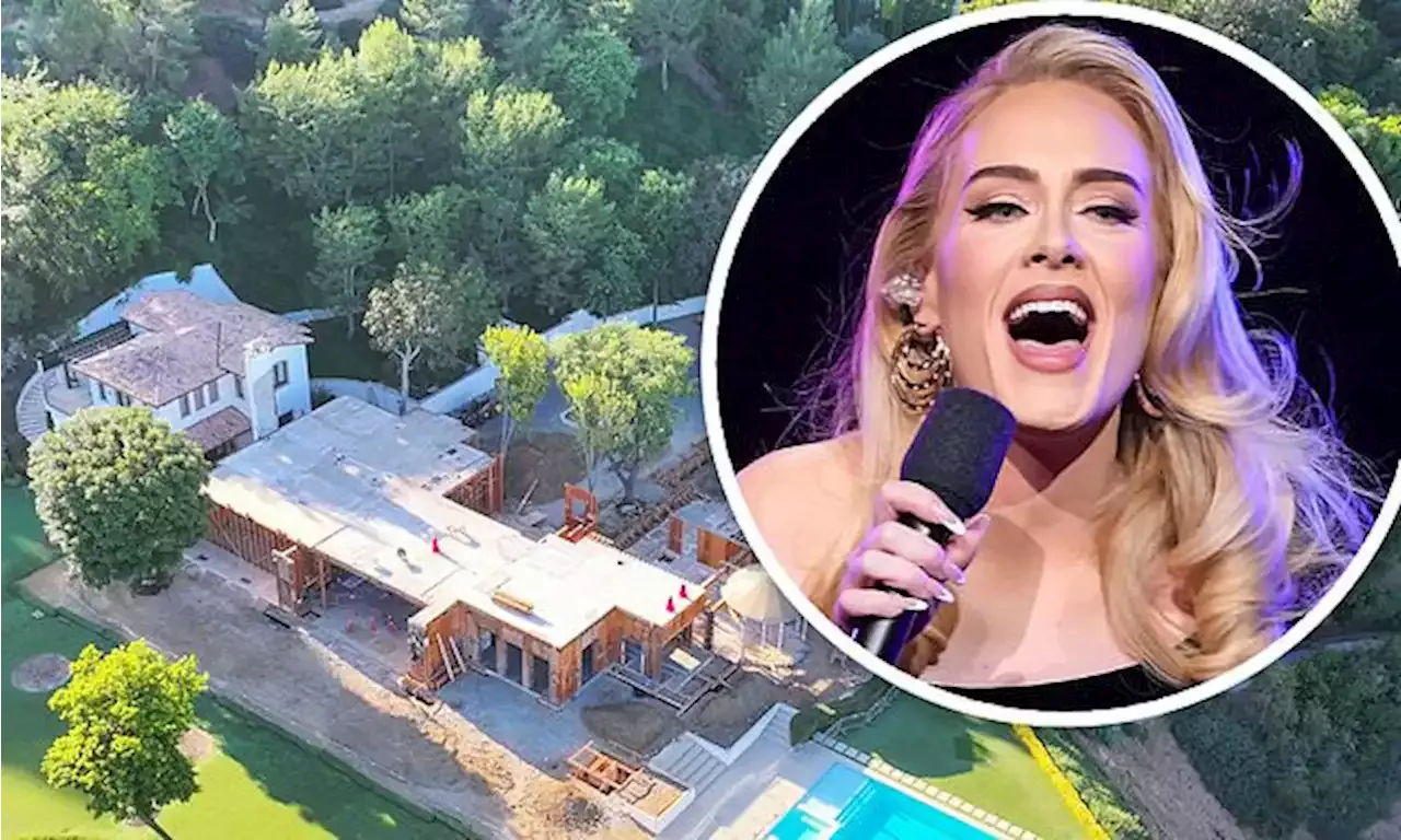 Adele Renovating Sylvester Stallone's Mansion in Beverly Hills