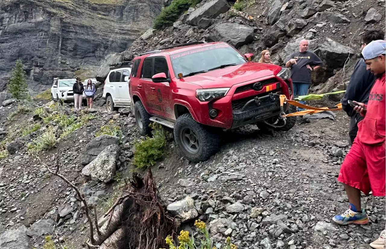 Colorado’s Black Bear Pass remains closed after “ass clown” drivers got stuck, sheriff says