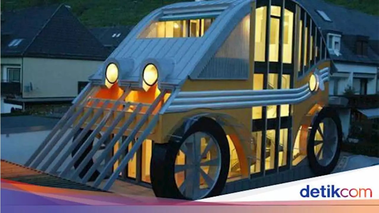 8 Rumah yang Bentuknya Macam-macam, Ada yang Seperti Jamur