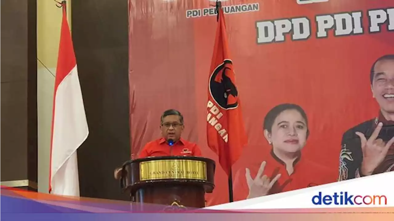 Buka Rakerda PDIP di Pekanbaru, Hasto Bicara Target-Capres Keluarga Sakinah