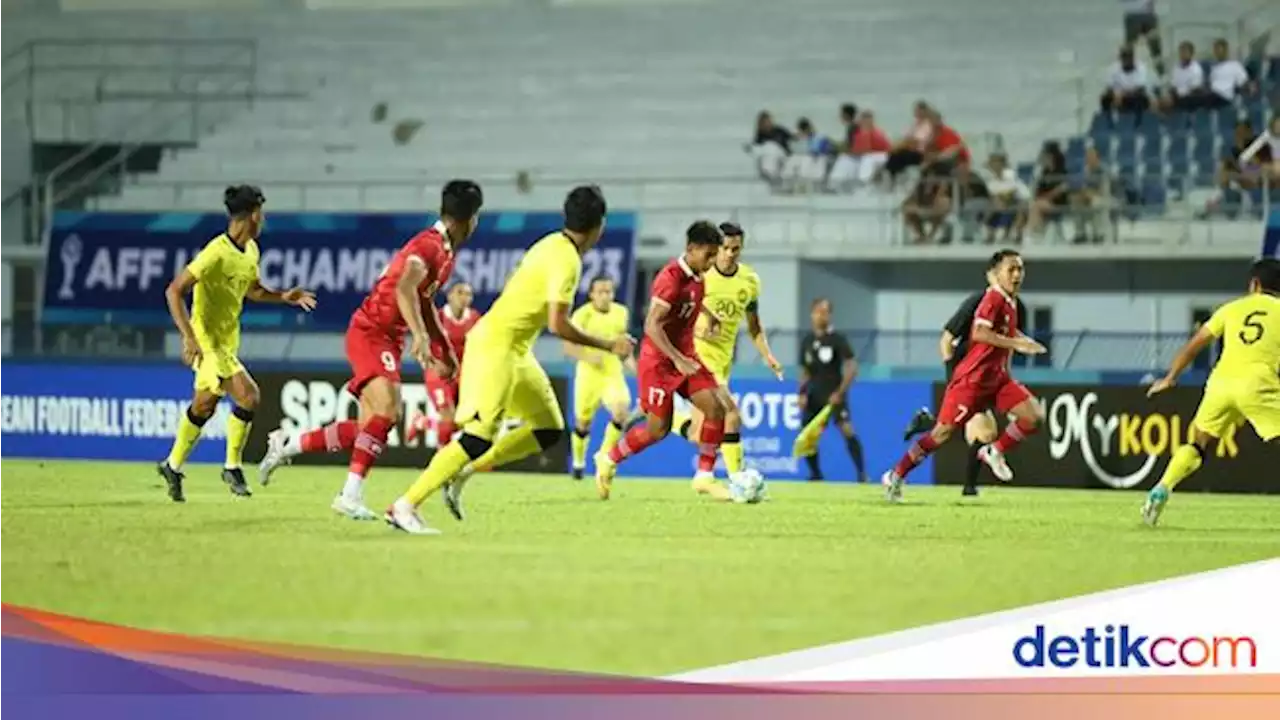 Hasil Piala AFF U-23: Indonesia Kalah 1-2 dari Malaysia