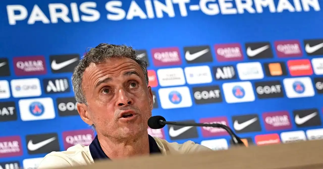 Luis Enrique: 'A Kylian lo he visto perfecto, con muchas ganas'