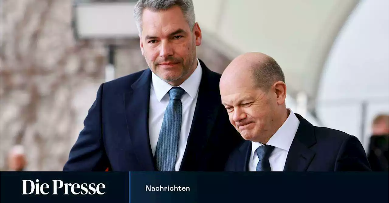 Nehammer empfängt Olaf Scholz in Salzburg