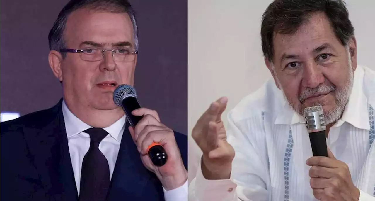 Noroña prevé rompimiento de Ebrard con Morena; 'Se lo va a chupar la bruja', dice