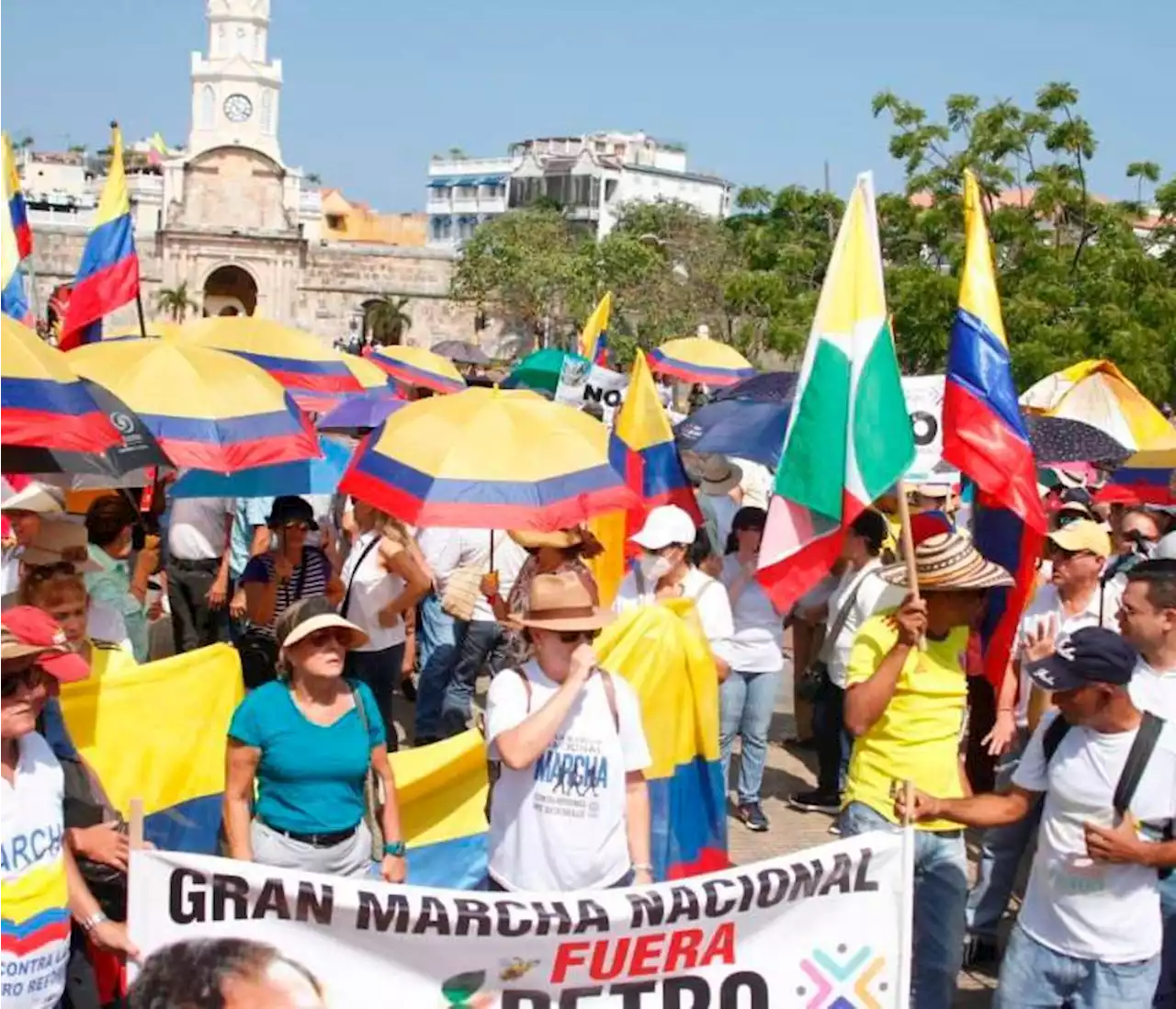 ¿Uribistas en Cartagena marcharán este miércoles contra Petro?