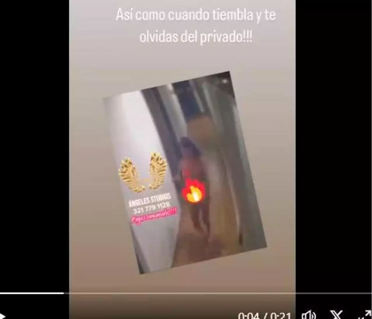 Video: fuerte temblor sorprendió a modelos webcam desnudas