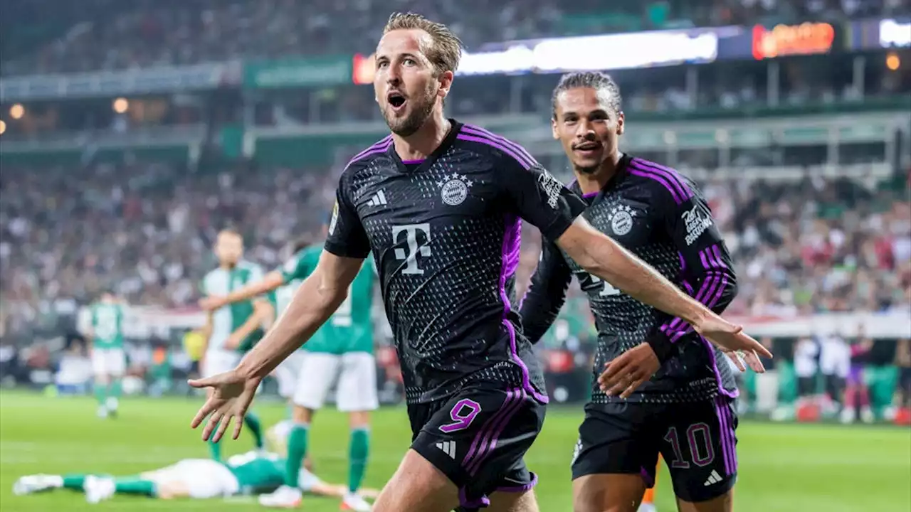 FC Bayern München gewinnt Bundesligaauftakt beim SV Werder Bremen - Harry Kane trifft und legt vor