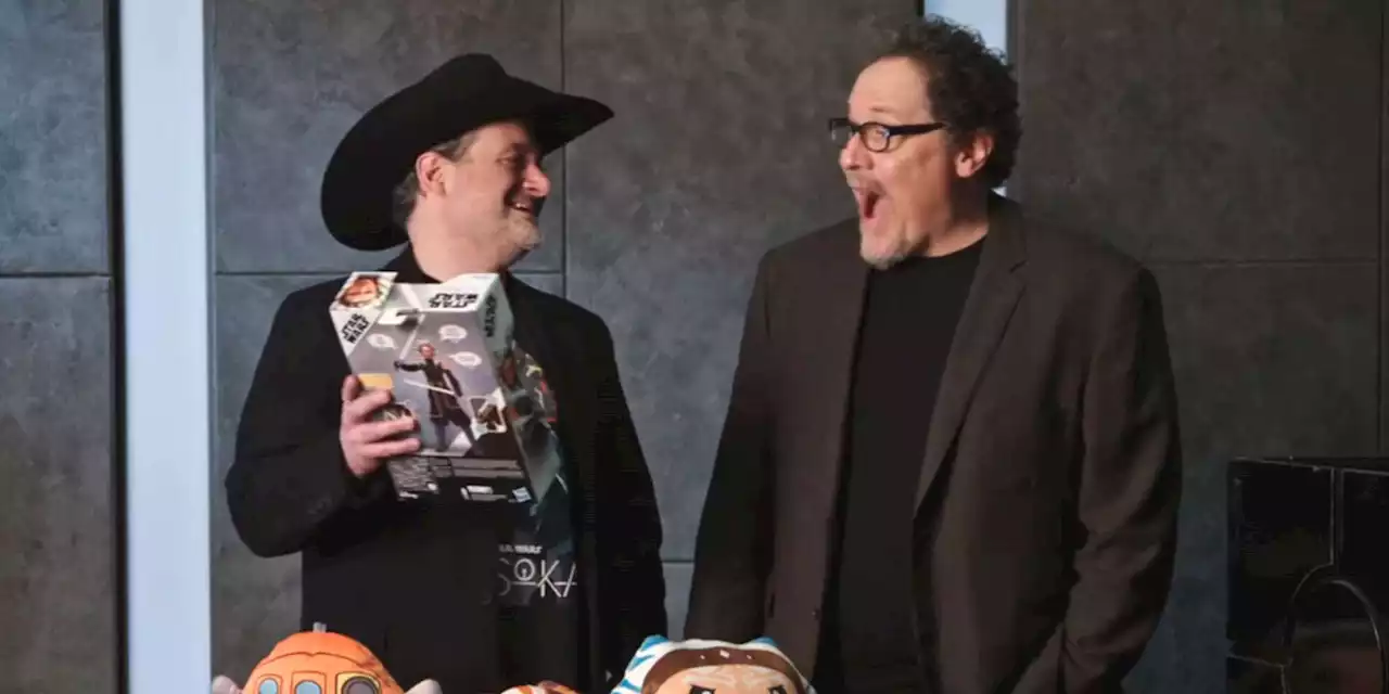 Watch Dave Filoni and Jon Favreau geek out over 'Ahsoka' toys