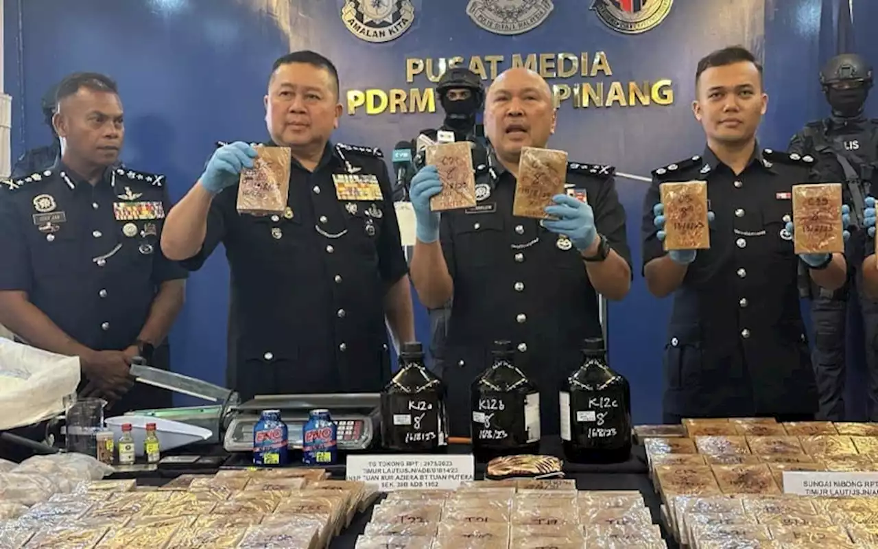 Polis serbu kondo makmal dadah, rampas heroin RM5.78 juta