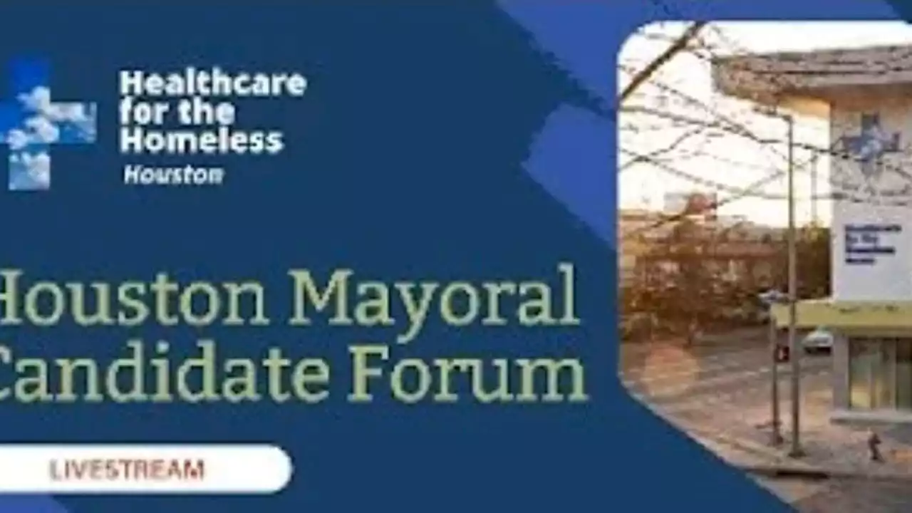 Houston Mayoral Debate hosted by Healthcare for the Homeless