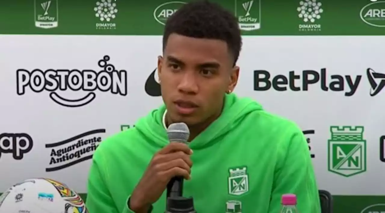 Jhon Solís habló sobre su futuro: ¿Ir al exterior o más tiempo en Atlético Nacional?