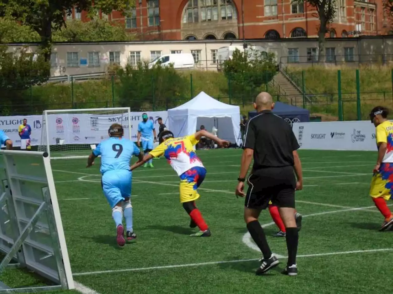 Selección Colombia de fútbol para ciegos, en octavos de final del Mundial