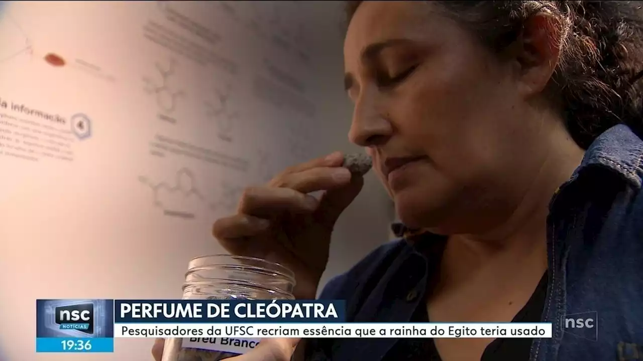 Perfume de Cleópatra é recriado por pesquisadores da UFSC