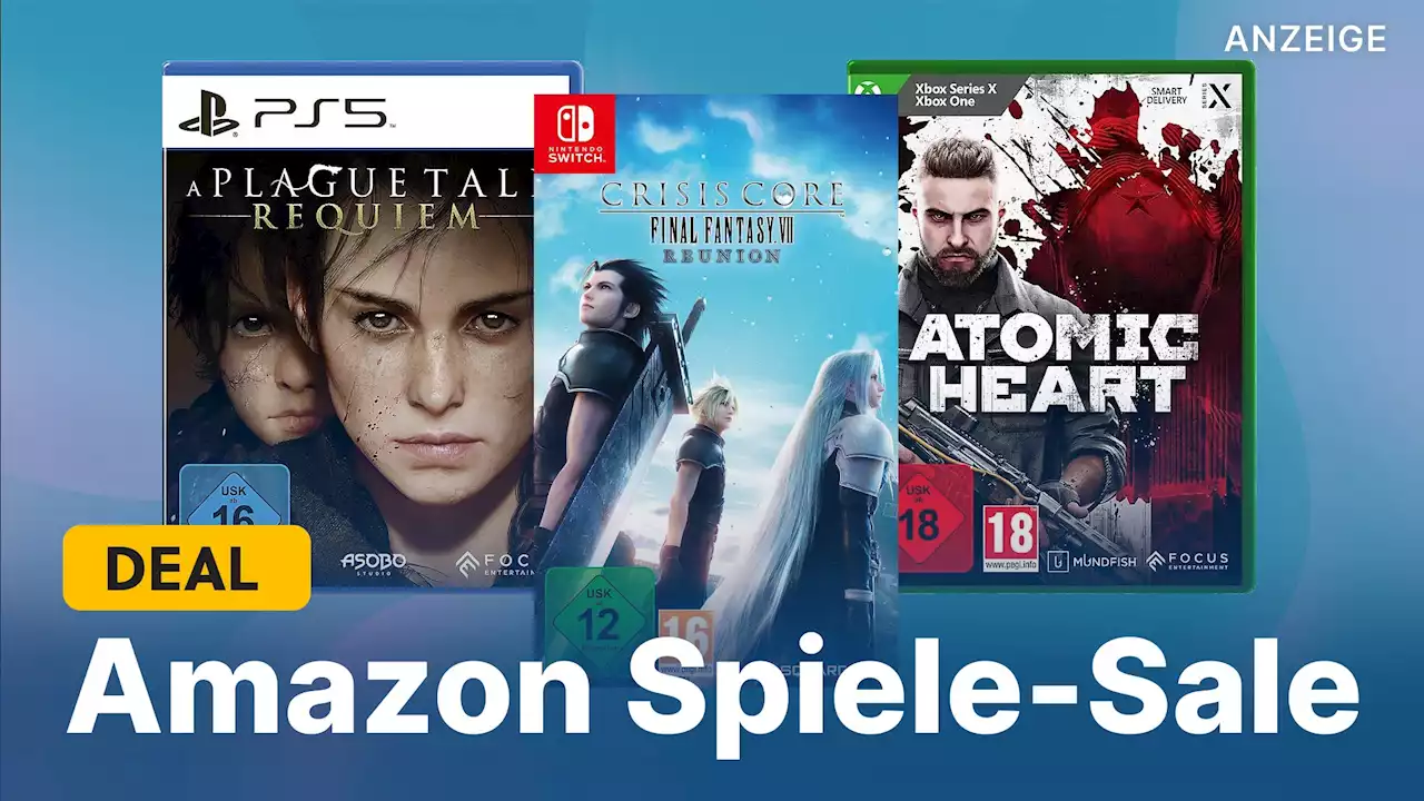 Gaming Week bei Amazon: Diese Spiele für PS5, PS4, Switch & Xbox könnt ihr jetzt günstig abstauben