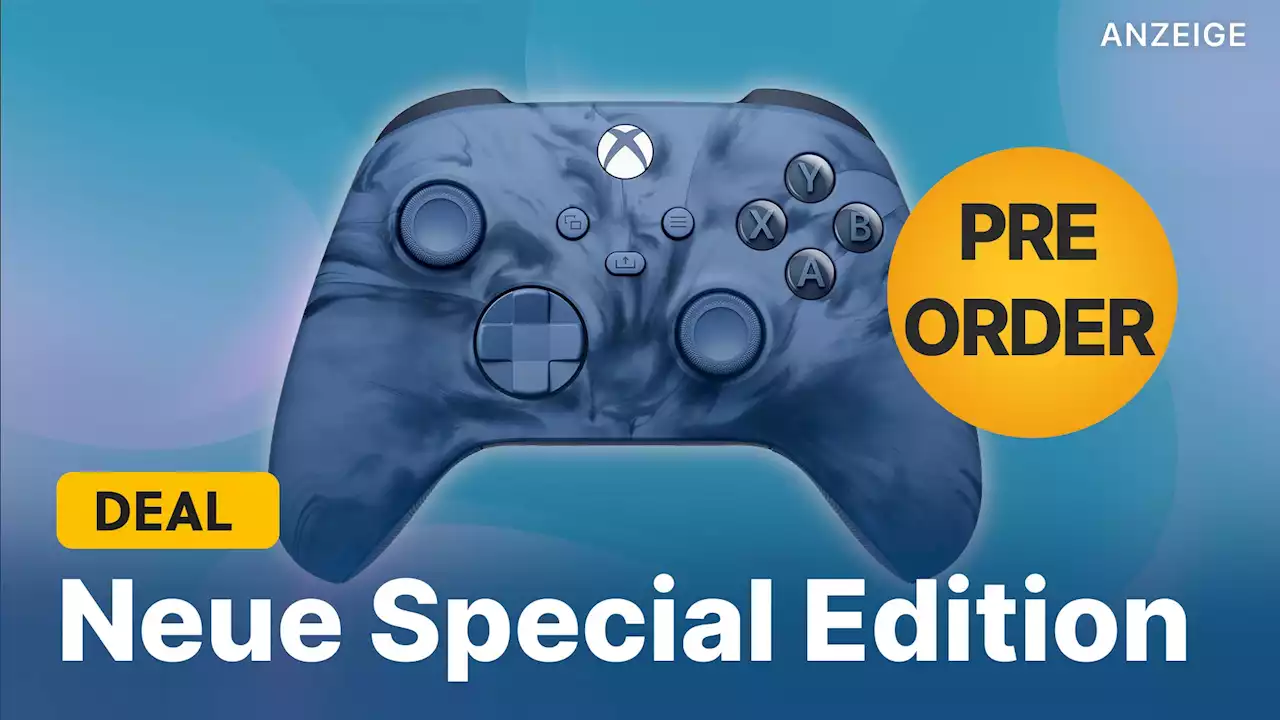 Neuer Xbox Controller: Bei der Stormcloud Vapor Special Edition sieht jeder Controller anders aus!