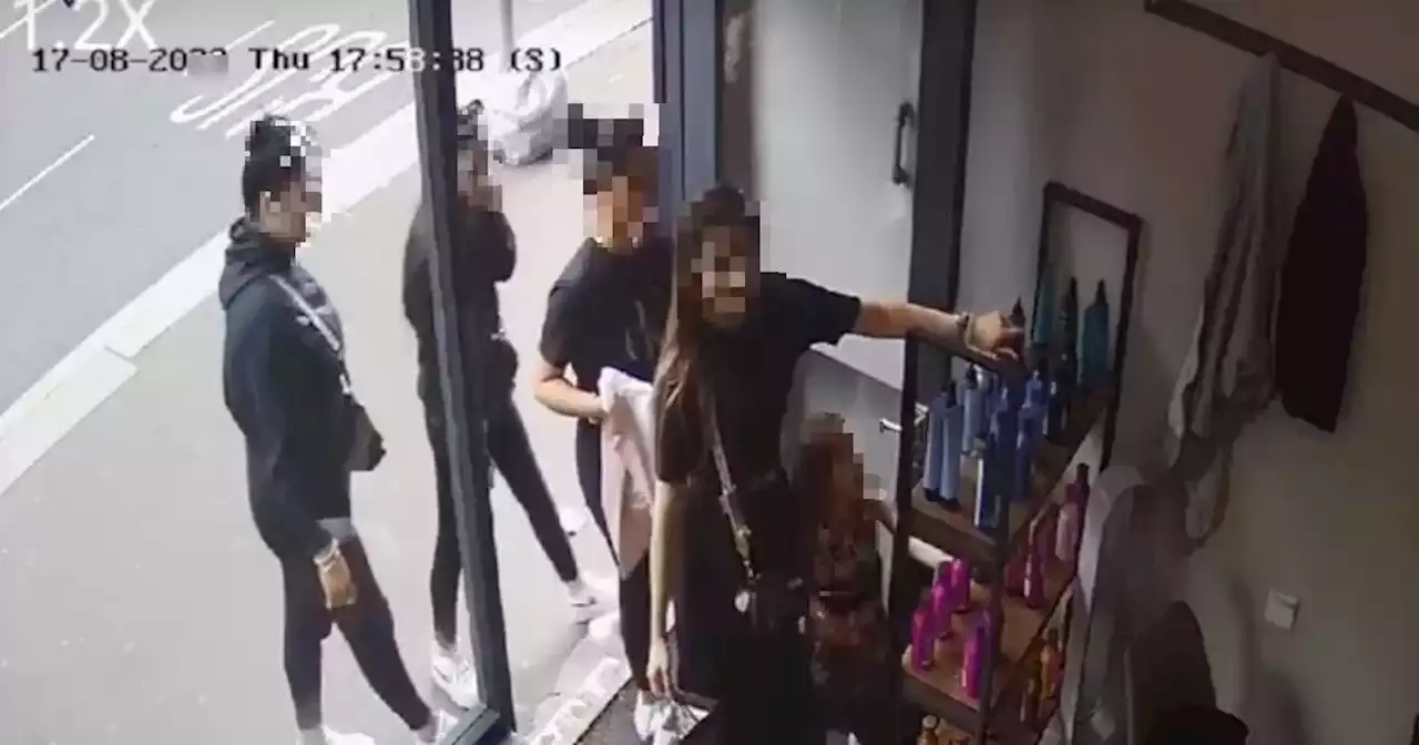 Brazen thieves caught stealing from Glasgow hair salon in broad daylight