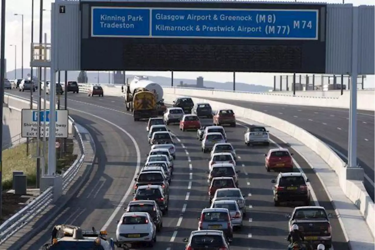 Man caught driving up to 100 miles per hour on Glasgow's M8