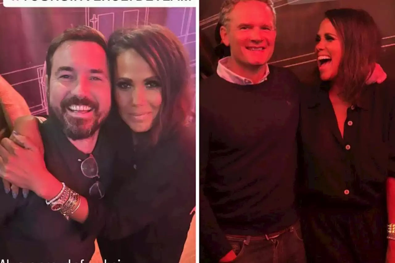 Martin Compston parties with TV star and ex-Rangers ace at new Glasgow club