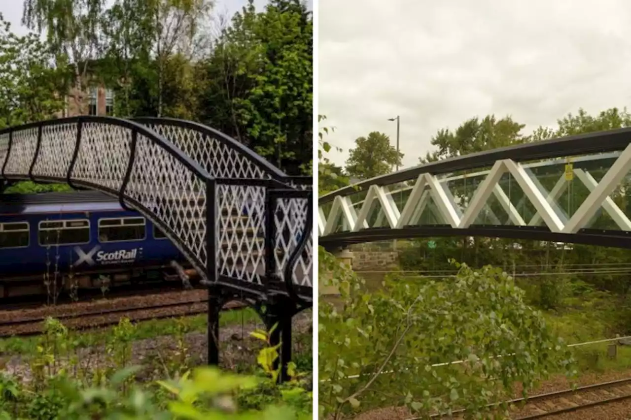 New footbridge to open in Glasgow in place of old Victorian bridge