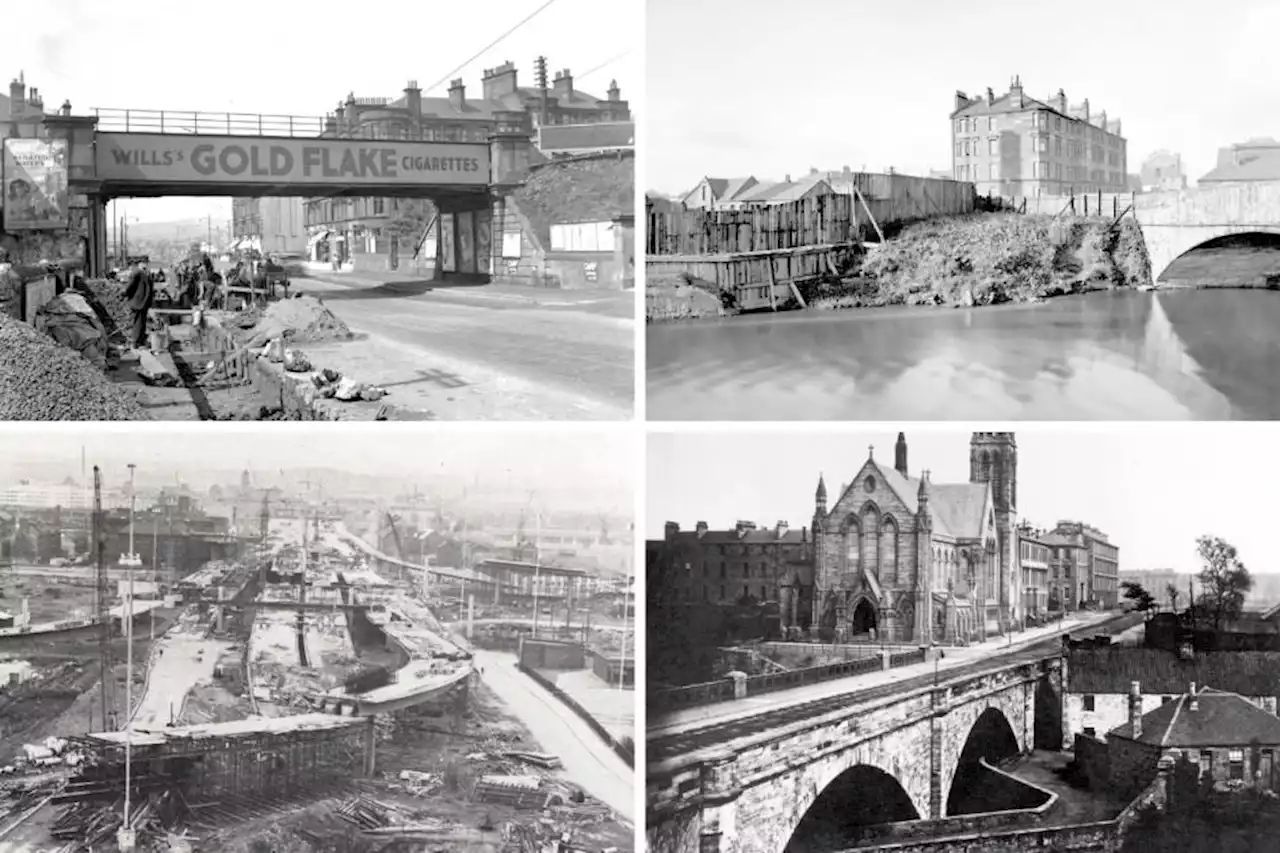 Some of Glasgow's most iconic bridges captured in stunning archive photos