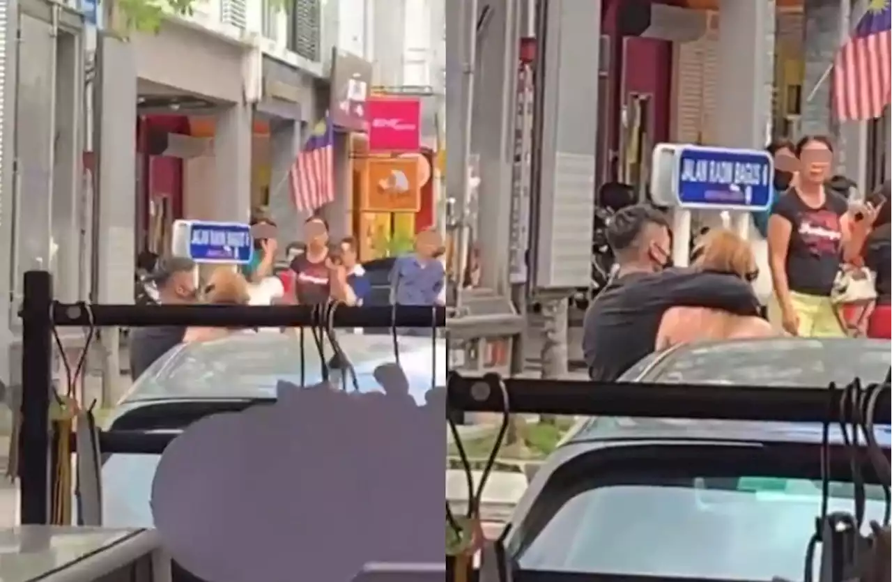 (Video) Man Arrested For Holding Foreign Woman Hostage At Knifepoint In Sri Petaling