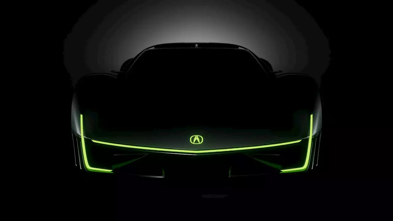 Acura Performance Electric Vision Concept Debuts, Teases Possible NSX EV