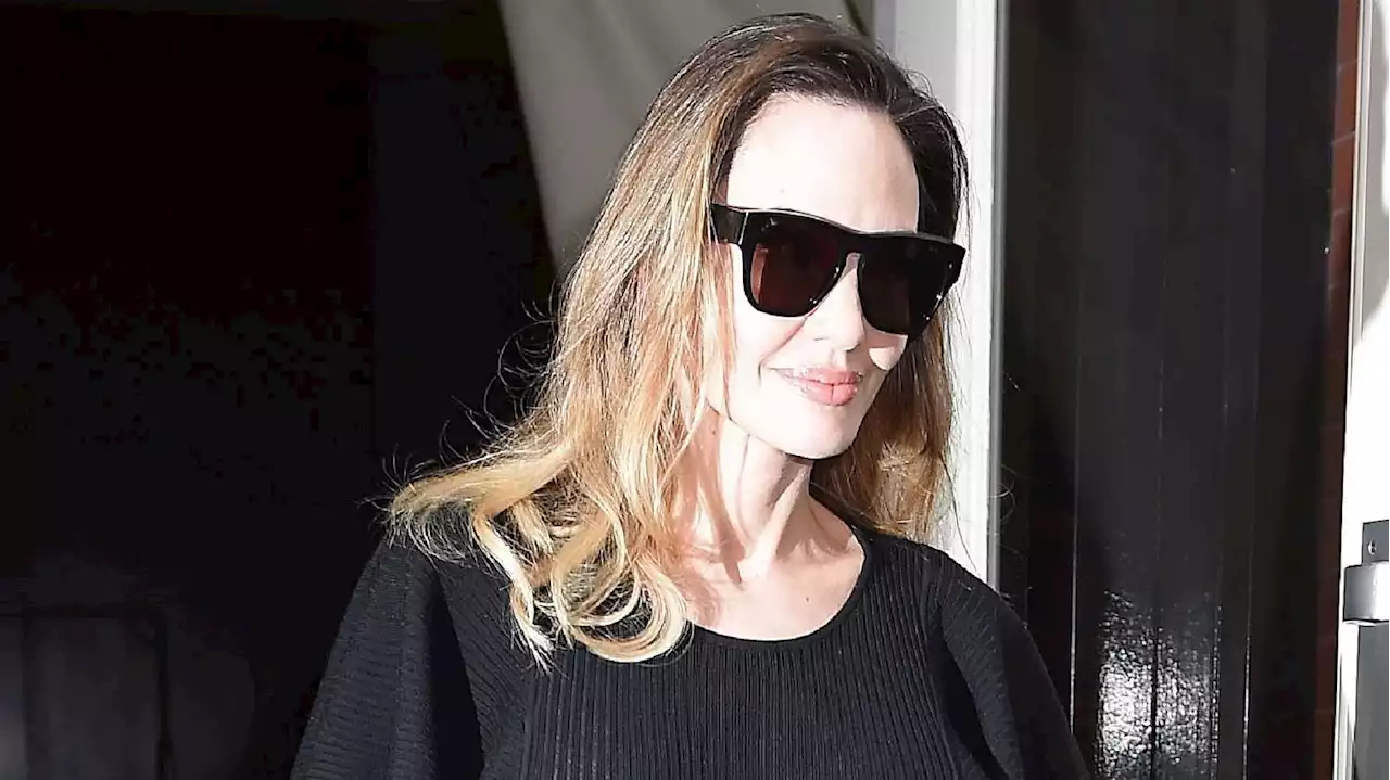 Angelina Jolie Put a Sultry Spin on Her Stealth-Wealth Style With a Cutout LBD