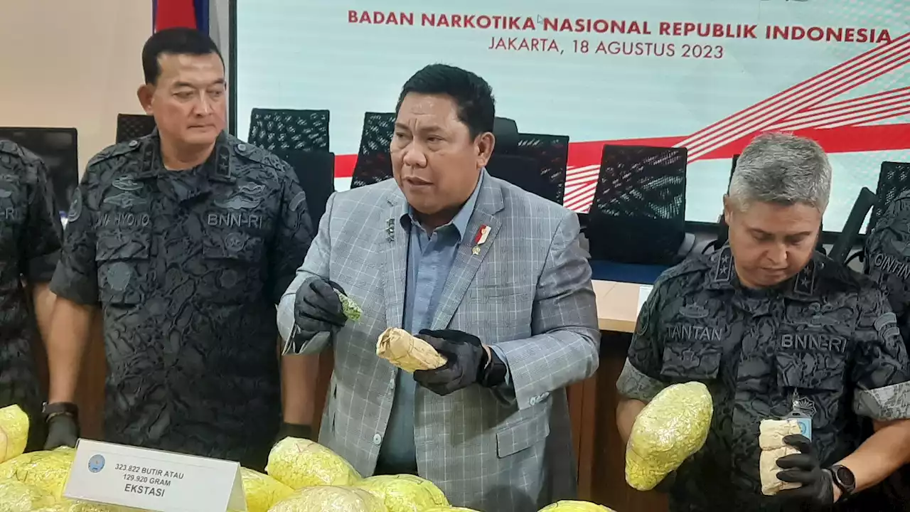 BNN Sita 247 Kg Narkotika dari 5 Kasus di Sumatera, Ada Varian Baru