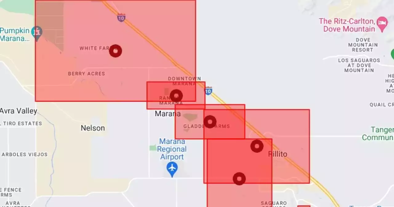 PCSD: Downed power lines in Marana following storm; 4,000 people without power