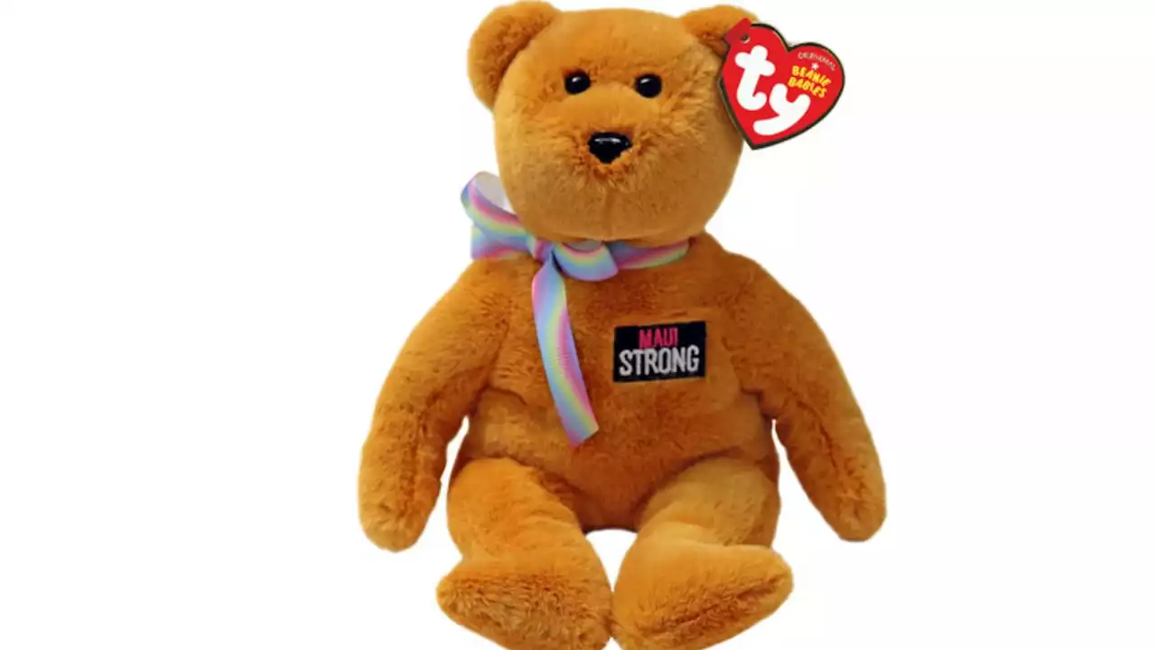 Beanie Babies release ‘Aloha Bear’ to benefit Hawaii wildfire victims