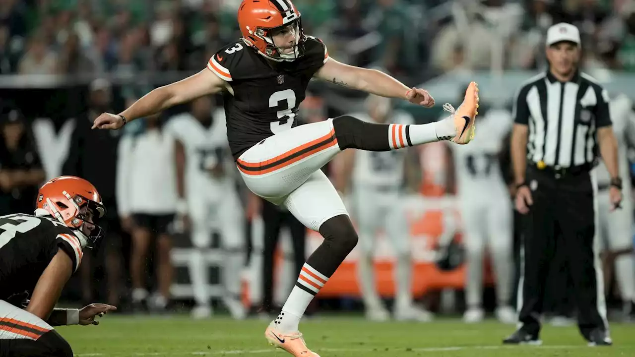 Browns K Cade York raises concerns with 2 missed game-winning FGs in preseason finale