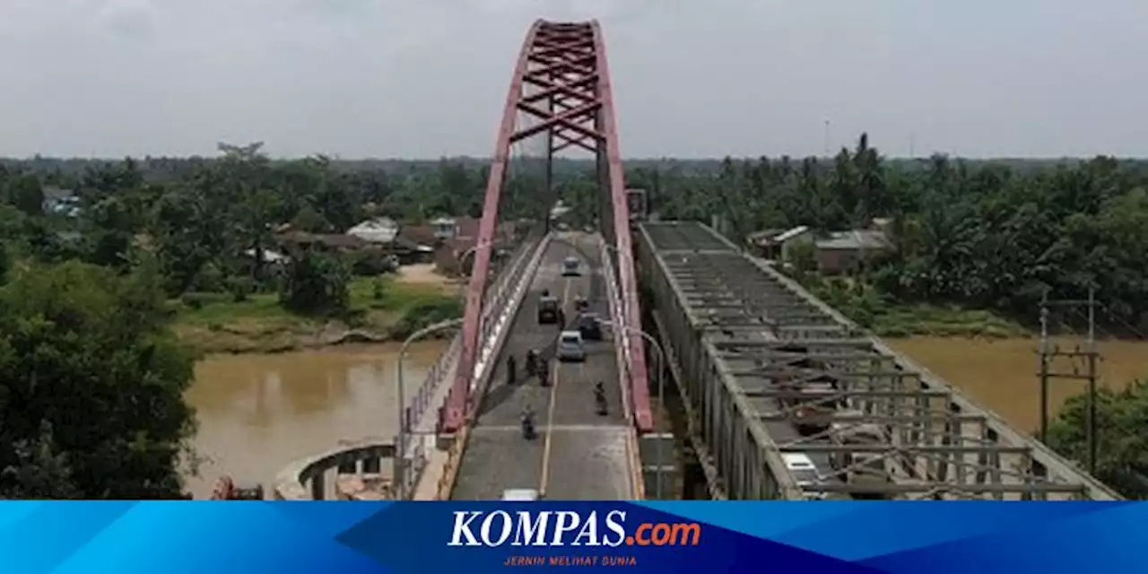 Jumat Ini, Jembatan Baja Terpanjang di Tol Trans-Sumatera Diuji Beban