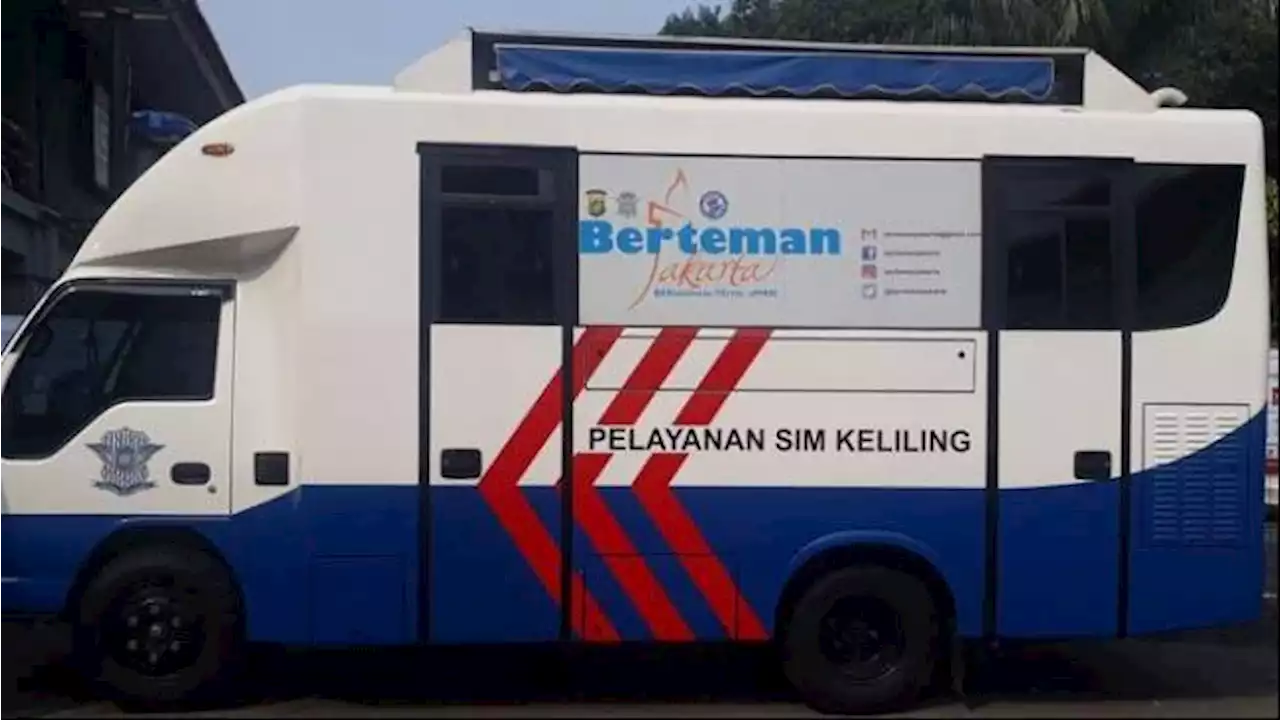 Usai Libur HUT RI, Layanan SIM Keliling Jakarta Kembali Beroperasi Hari Ini, Tersedia di 5 Titik Ini