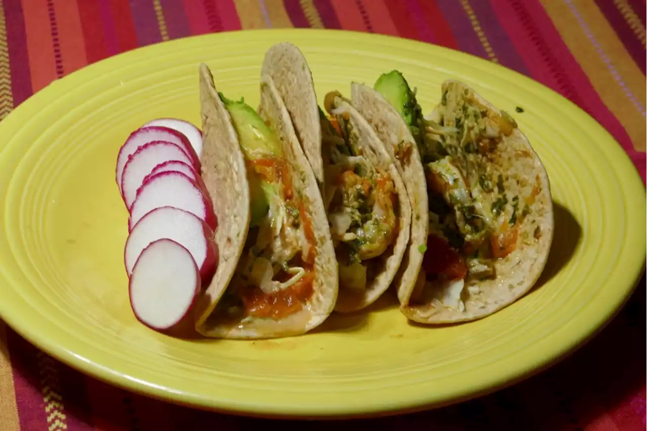 Quick Fix: Cilantro and Cumin Shrimp Tacos inspired by Coyo Taco recipe