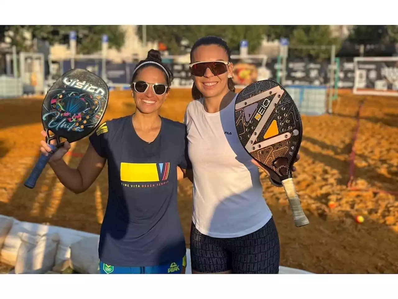 Júlia Nogueira vence rodada dupla e vai às quartas no Sand Series de Saarlouis