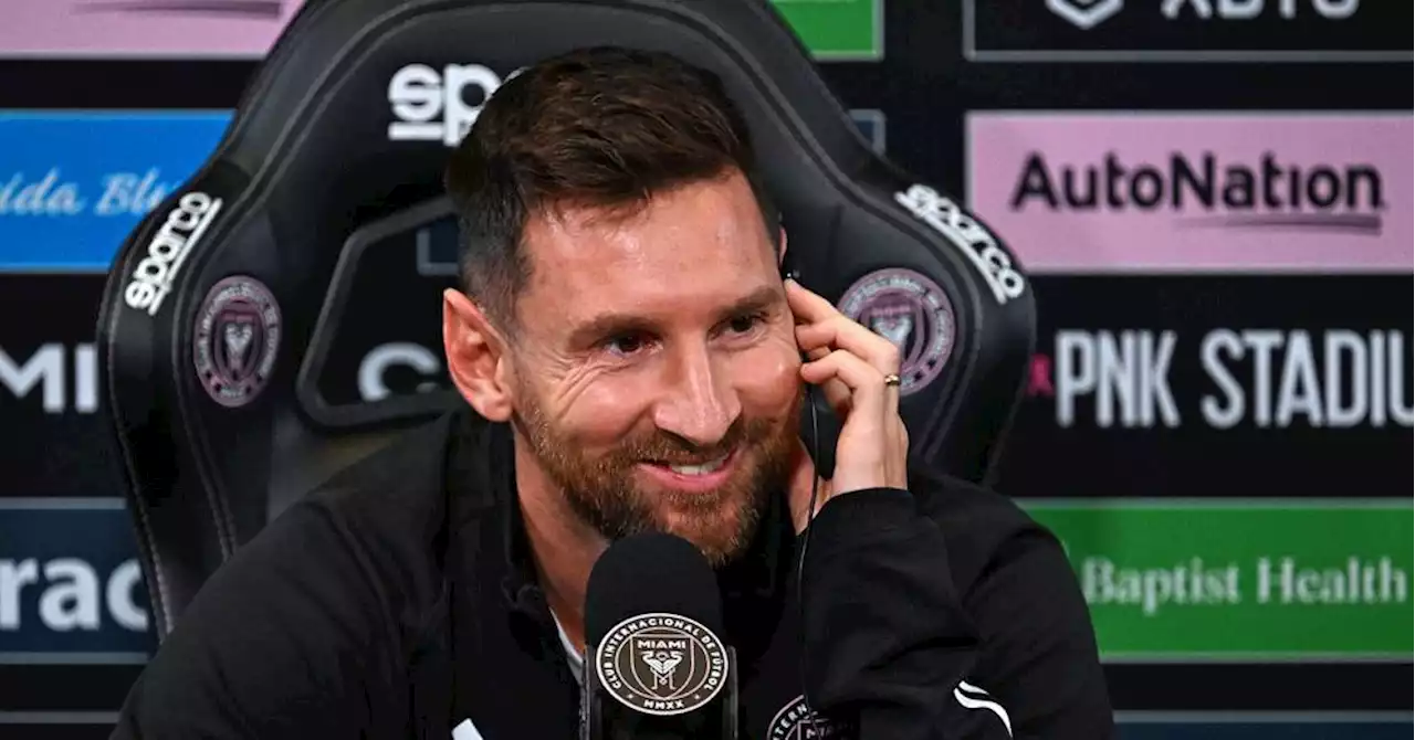 'Le contraire' de son arrivée à Paris: Messi savoure sa nouvelle vie à Miami