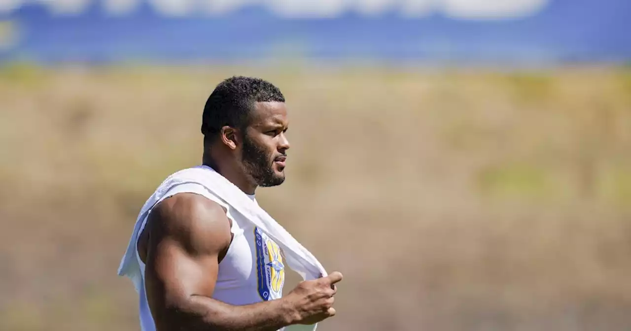 Rams' Aaron Donald on first live action vs. Raiders: 'I ain’t where I want to be'