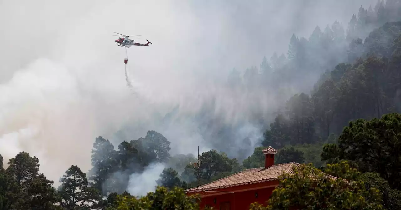 Incendie à Tenerife : évolution «favorable» après trois jours de bataille