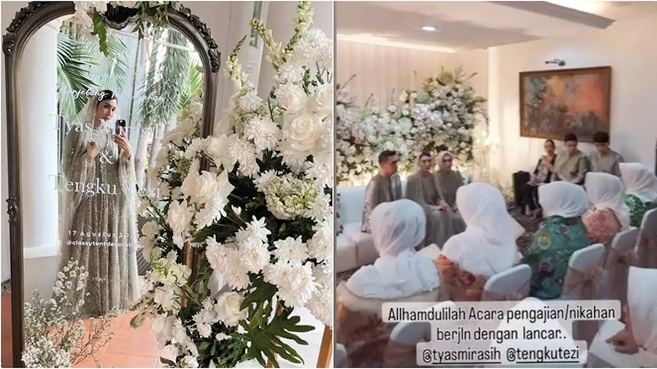 6 Potret Tyas Mirasih di Momen Pengajian Jelang Nikah dengan Tengku Tezi, Menawan