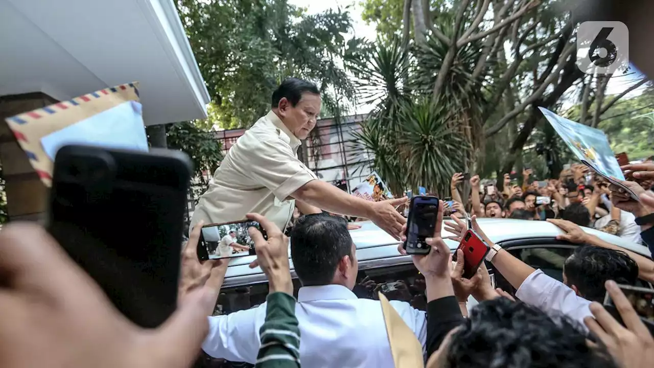 Survei Indikator Politik: Head to Head, Prabowo Unggul Signifikan dari Ganjar